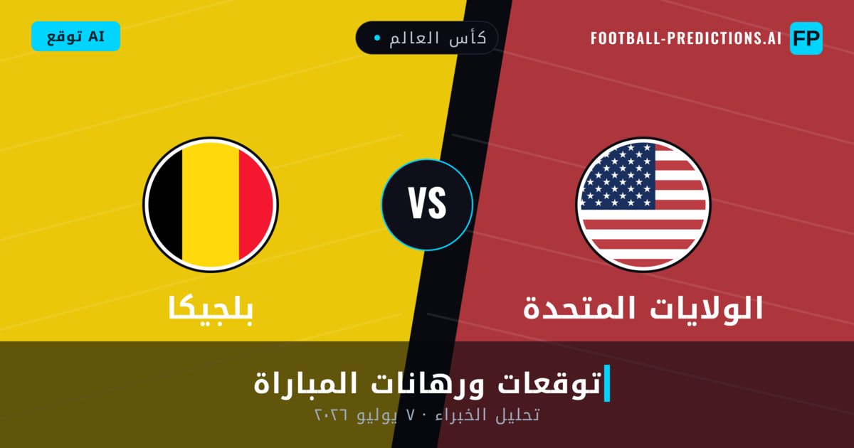 الولايات المتحدة ضد بلجيكا — توقعات ومعاينة المباراة