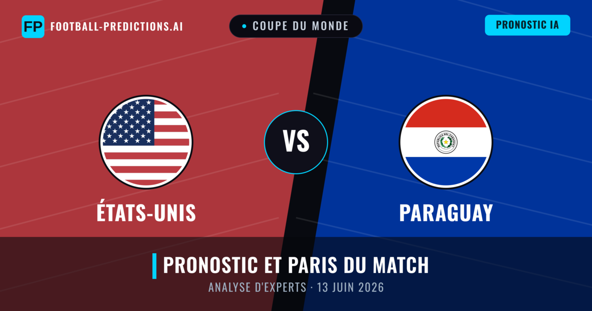 États-Unis vs Paraguay — pronostic et avant-match