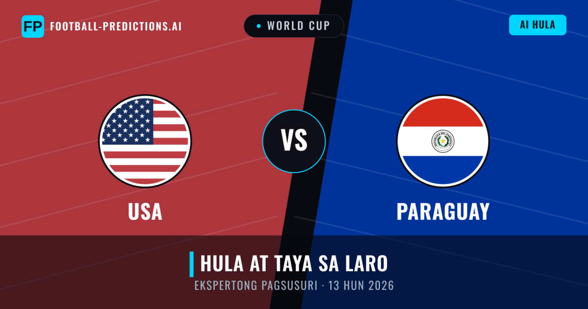 USA vs Paraguay — hula at preview ng laban