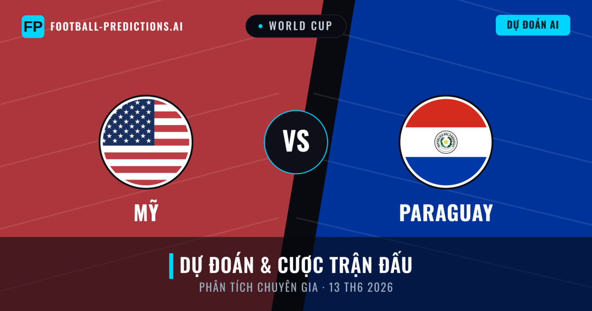 Mỹ vs Paraguay — dự đoán và xem trước trận đấu
