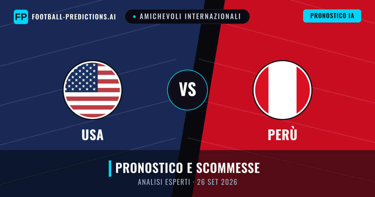 USA vs Perù — pronostico e anteprima del match