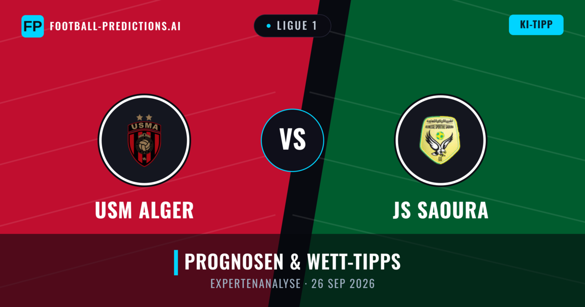 USM Alger vs JS Saoura — Prognose und Spielvorschau