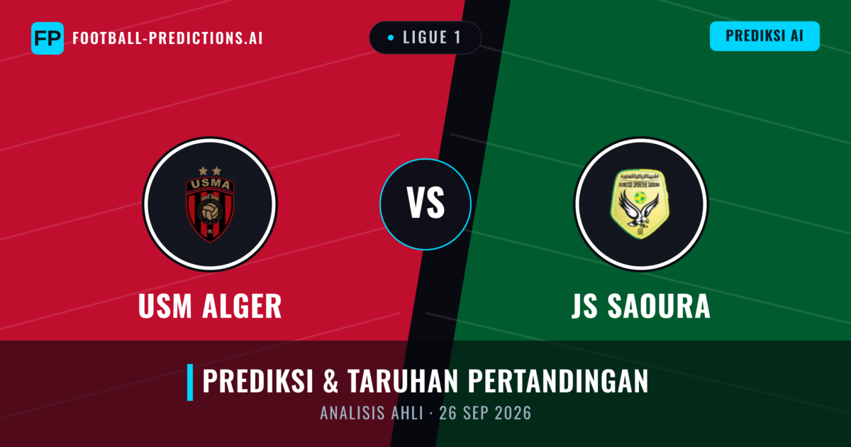 USM Alger vs JS Saoura — prediksi dan pratinjau pertandingan