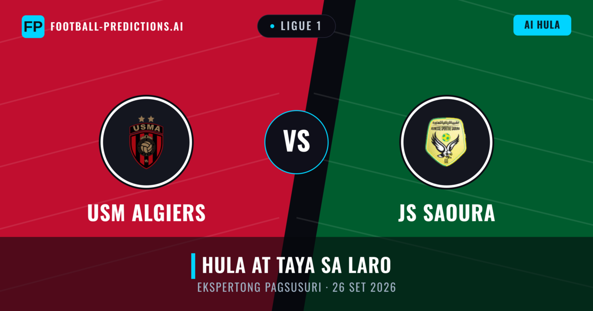 USM Algiers vs JS Saoura — hula at preview ng laban