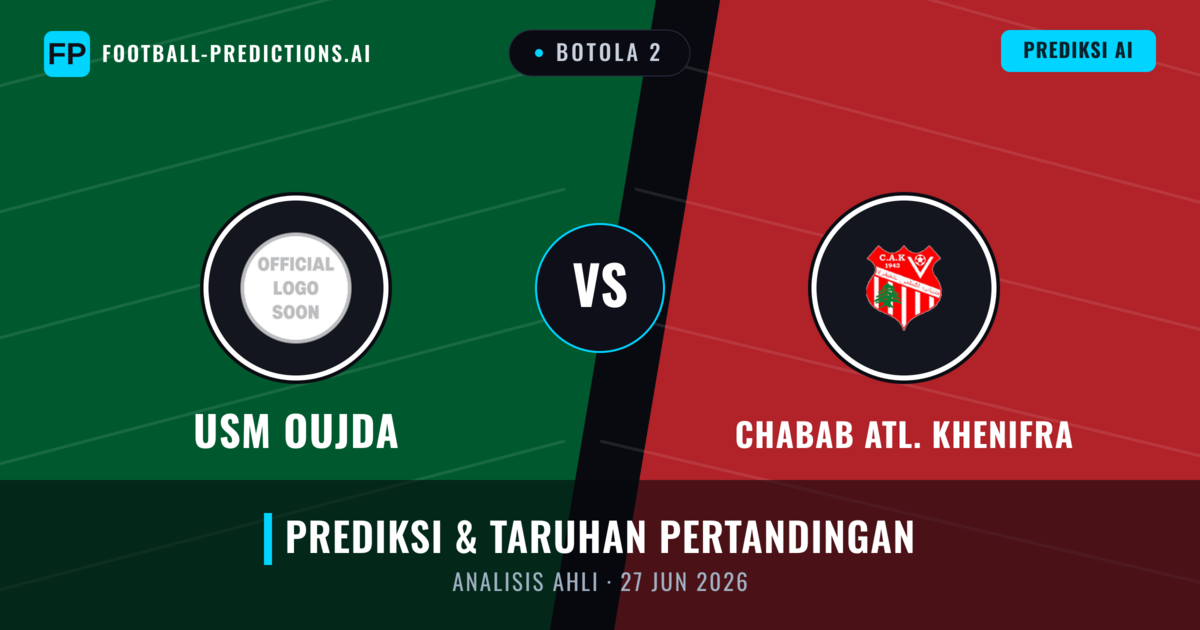 USM Oujda vs Chabab Atl. Khenifra — prediksi dan pratinjau pertandingan