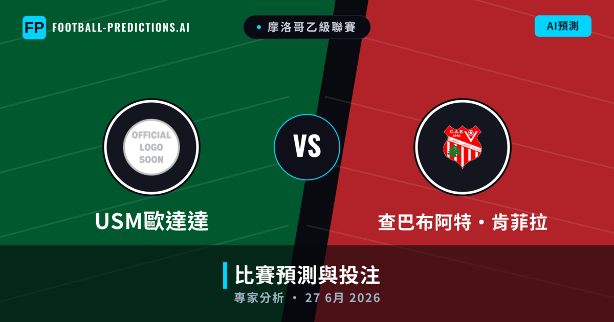 USM歐達達 vs 查巴布阿特·肯菲拉 — 比赛预测和前瞻