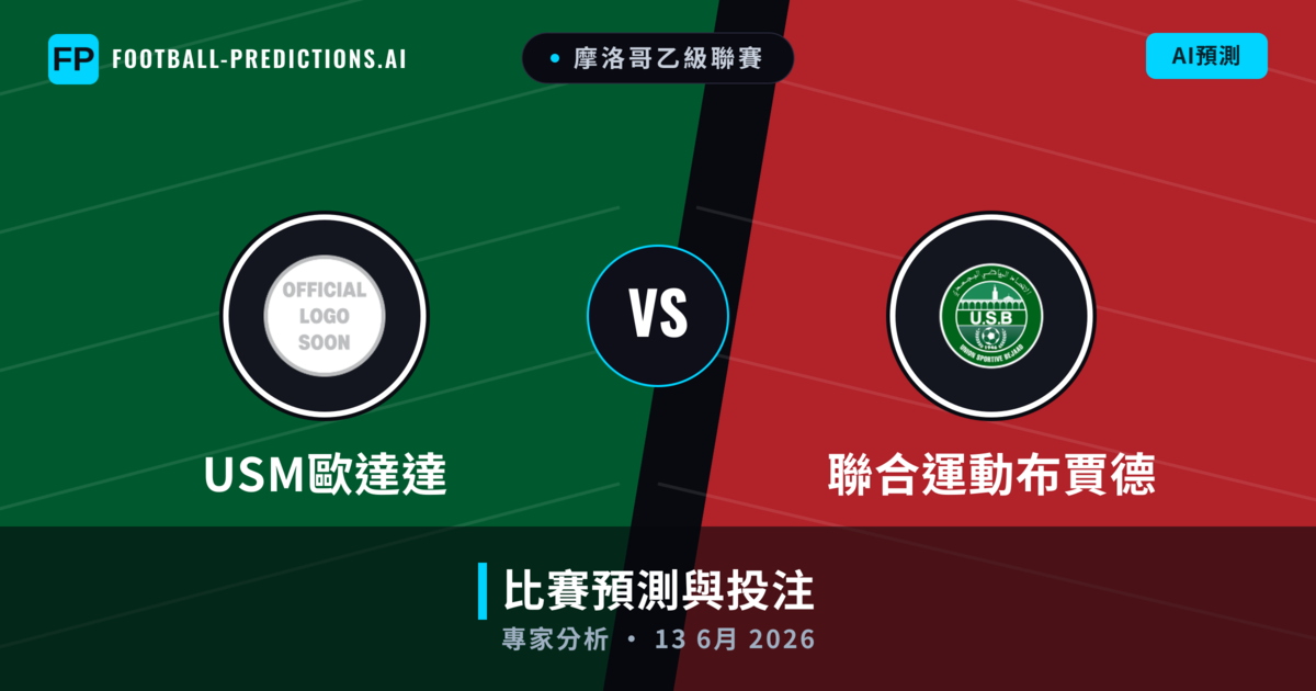 USM歐達達 vs 聯合運動布賈德 — 比赛预测和前瞻