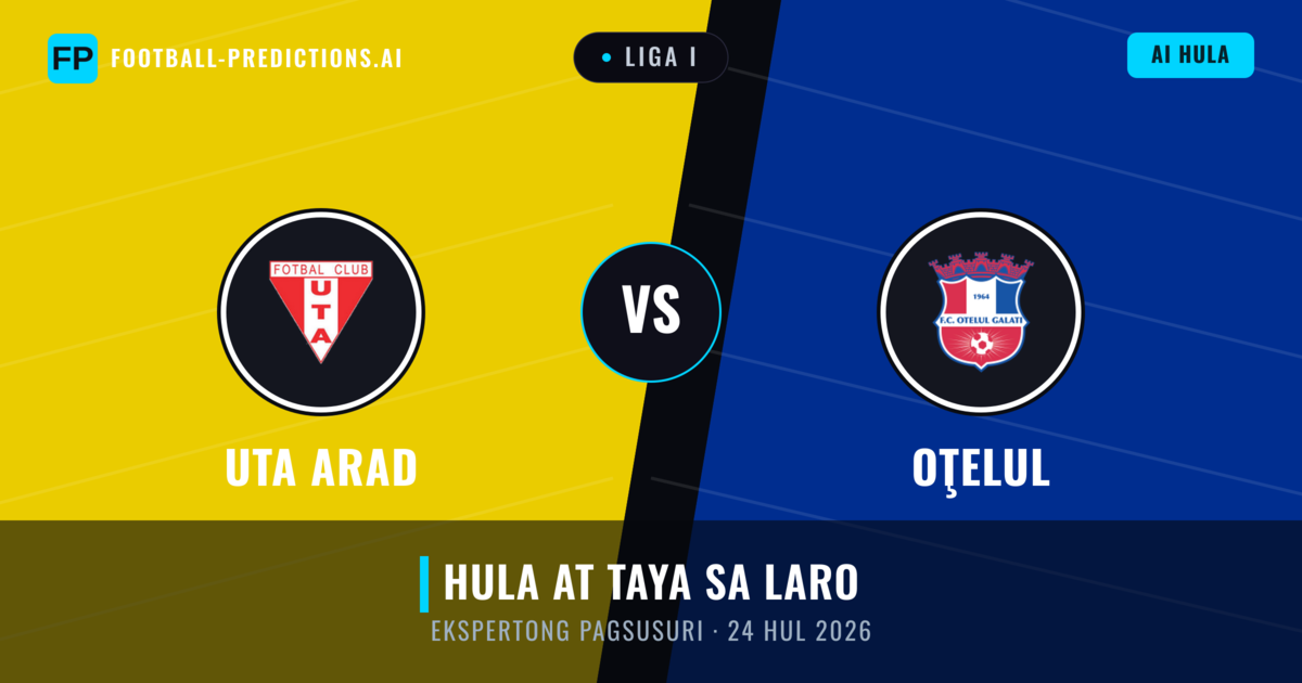 UTA Arad vs Oţelul — hula at preview ng laban