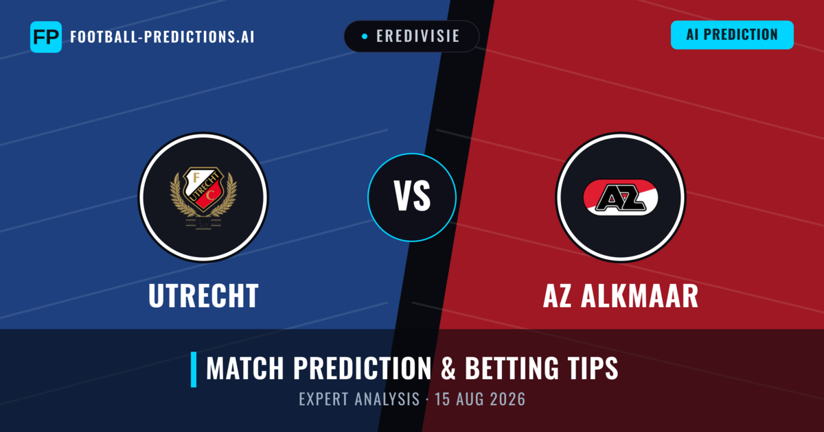 Utrecht vs AZ Alkmaar — match prediction & preview