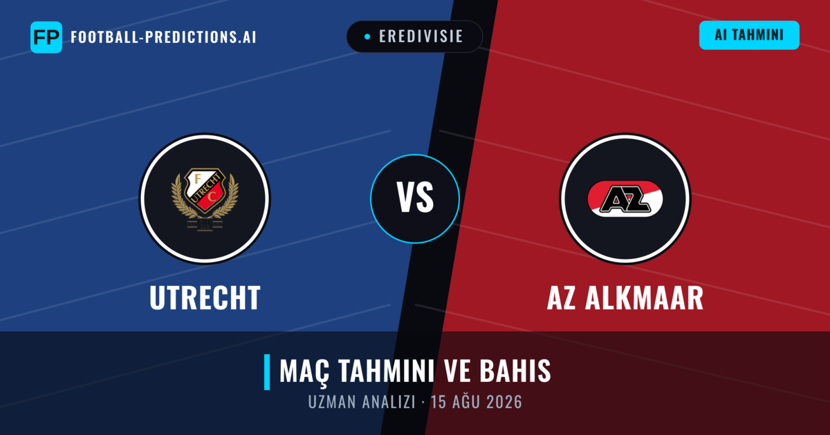 Utrecht - AZ Alkmaar — maç tahmini ve önizleme
