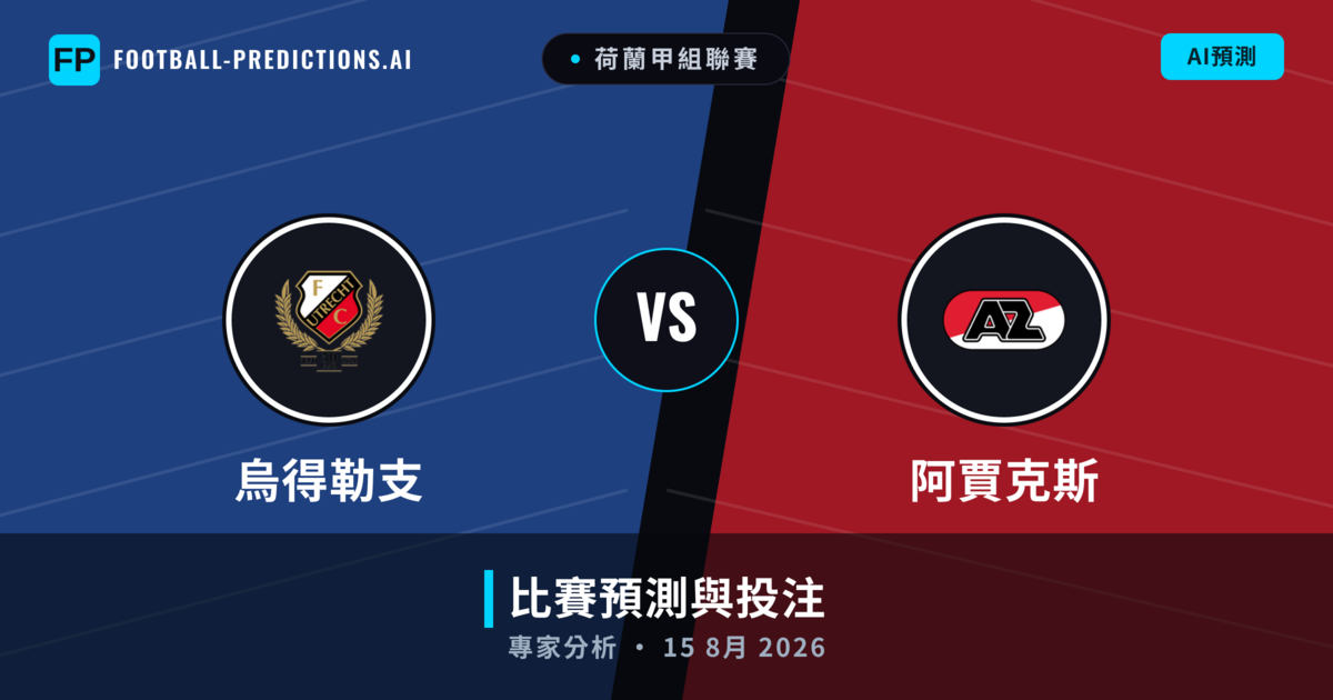 烏得勒支 vs 阿賈克斯 — 比赛预测和前瞻
