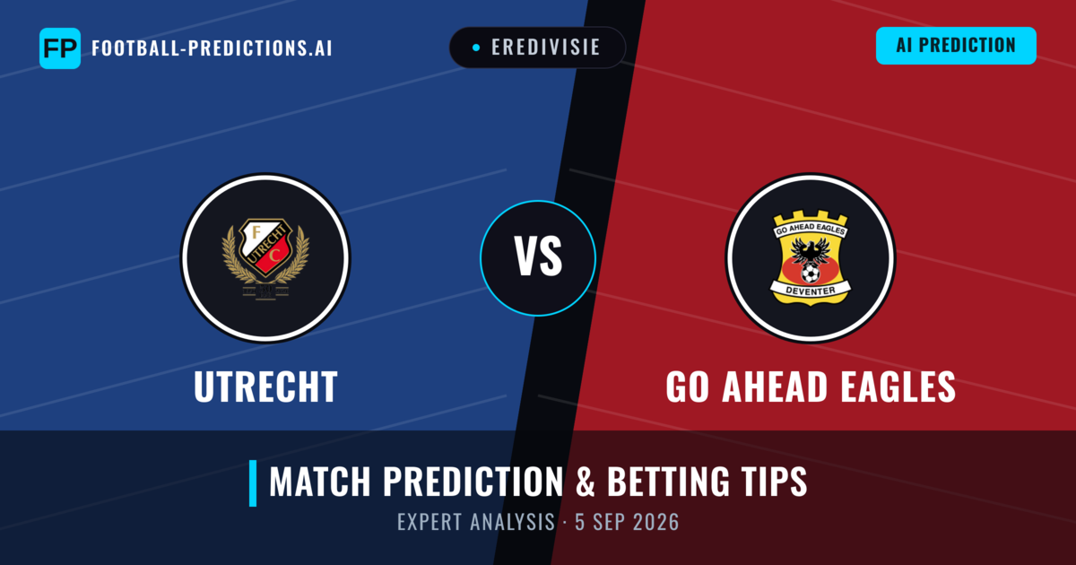 Utrecht vs GO Ahead Eagles — match prediction & preview