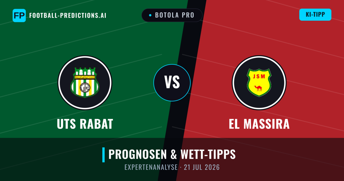 UTS Rabat vs El Massira — Prognose und Spielvorschau