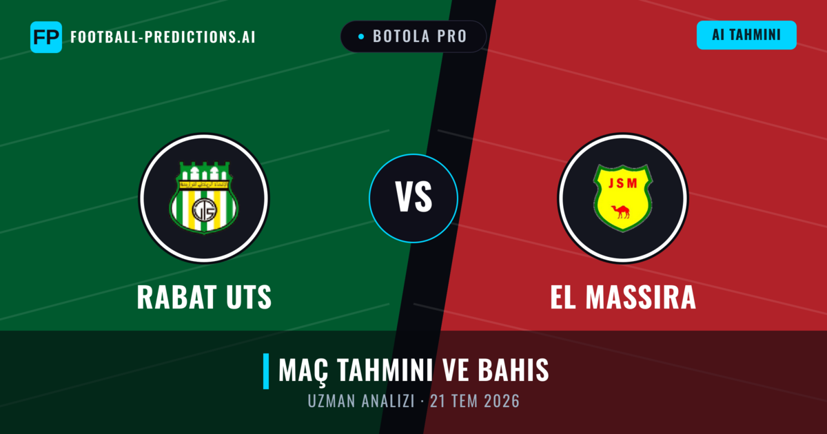 Rabat UTS - El Massira — maç tahmini ve önizleme