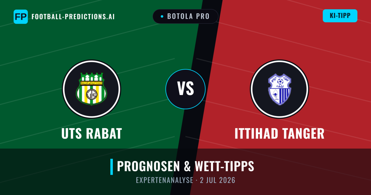 UTS Rabat vs Ittihad Tanger — Prognose und Spielvorschau