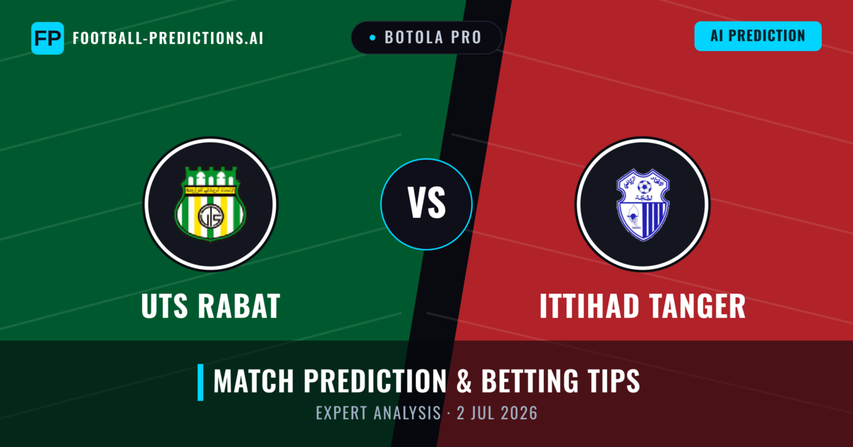 UTS Rabat vs Ittihad Tanger — match prediction & preview