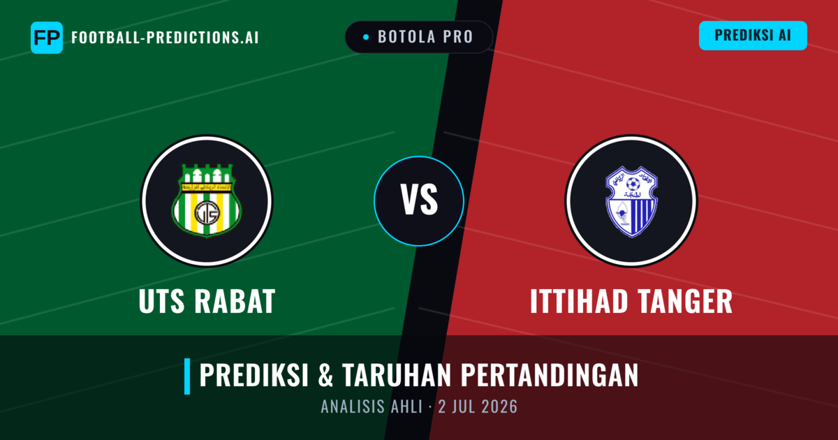 UTS Rabat vs Ittihad Tanger — prediksi dan pratinjau pertandingan