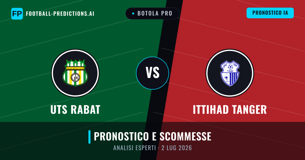 UTS Rabat vs Ittihad Tanger — pronostico e anteprima del match