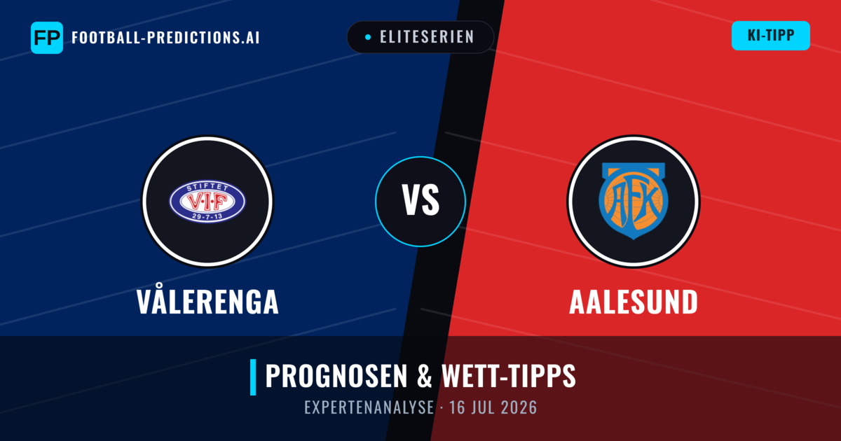 Vålerenga vs Aalesund — Prognose und Spielvorschau