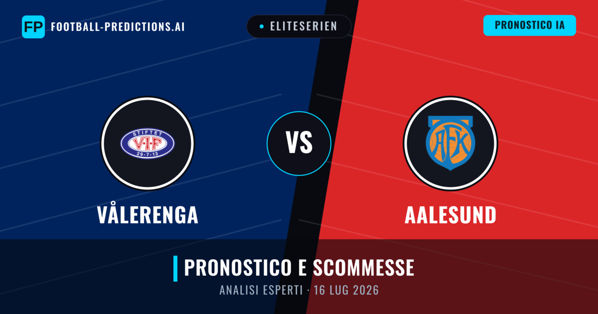 Vålerenga vs Aalesund — pronostico e anteprima del match