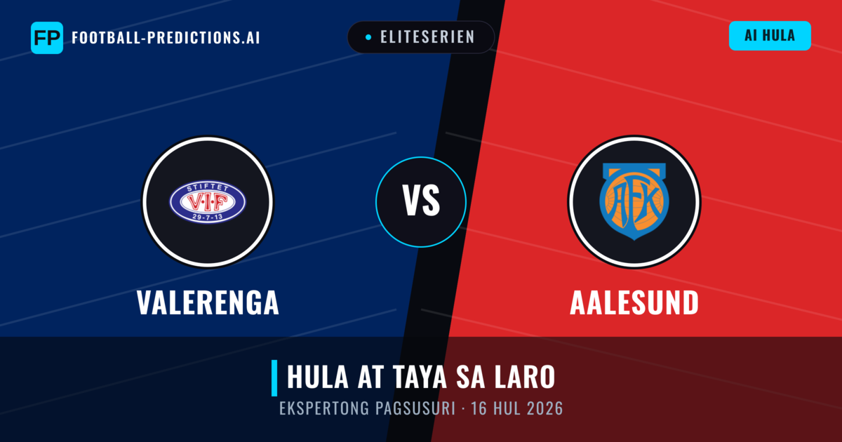 Valerenga vs Aalesund — hula at preview ng laban