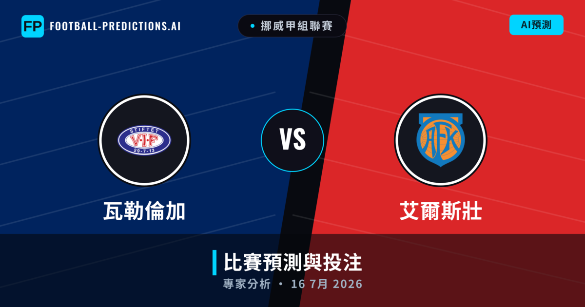 瓦勒倫加 vs 艾爾斯壯 — 比赛预测和前瞻