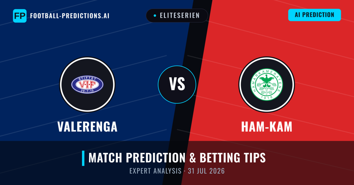 Valerenga vs Ham-Kam — match prediction & preview