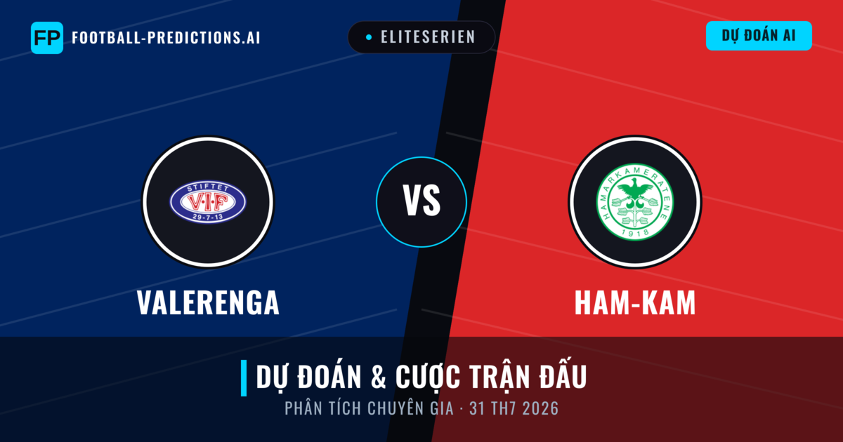 Valerenga vs Ham-Kam — dự đoán và xem trước trận đấu