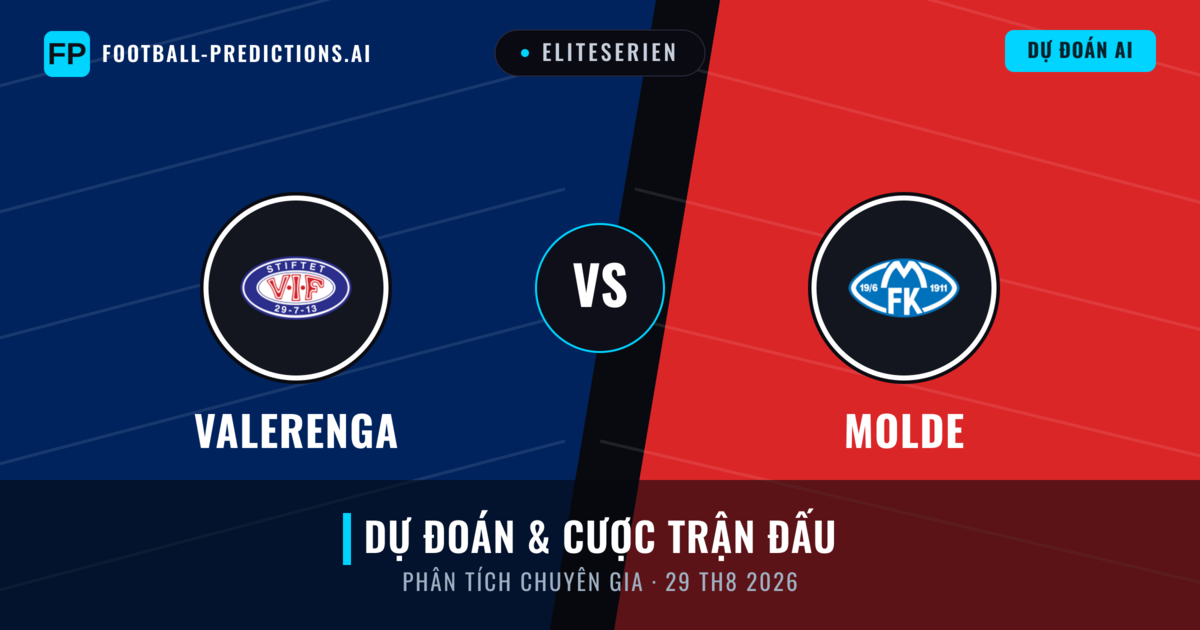 Valerenga vs Molde — dự đoán và xem trước trận đấu