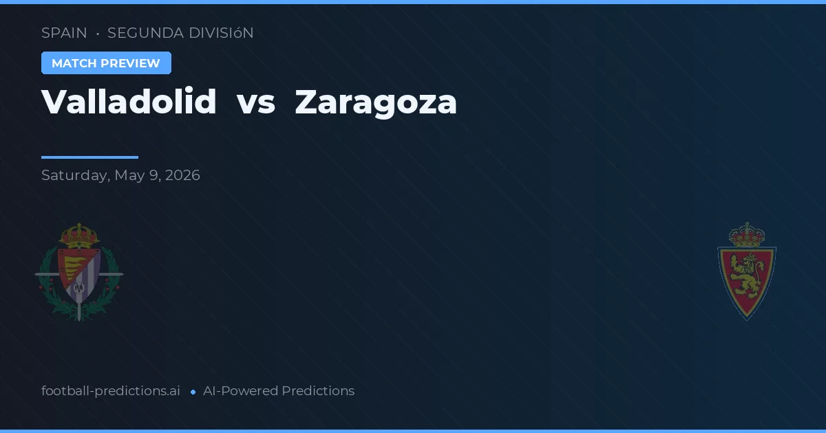 Valladolid vs Zaragoza — prediksi dan pratinjau pertandingan