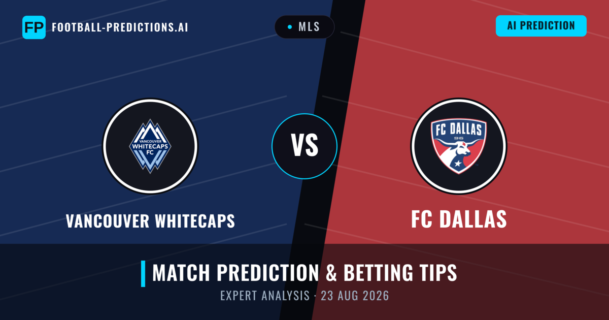 Vancouver Whitecaps vs FC Dallas — match prediction & preview