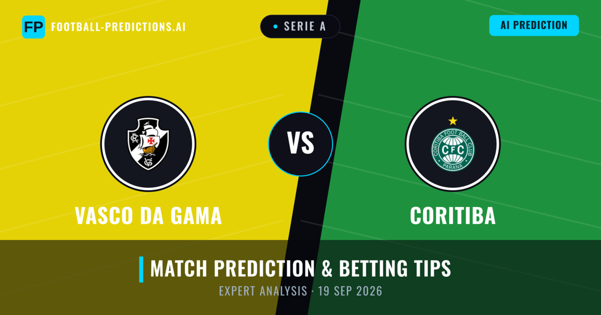 Vasco DA Gama vs Coritiba — match prediction & preview