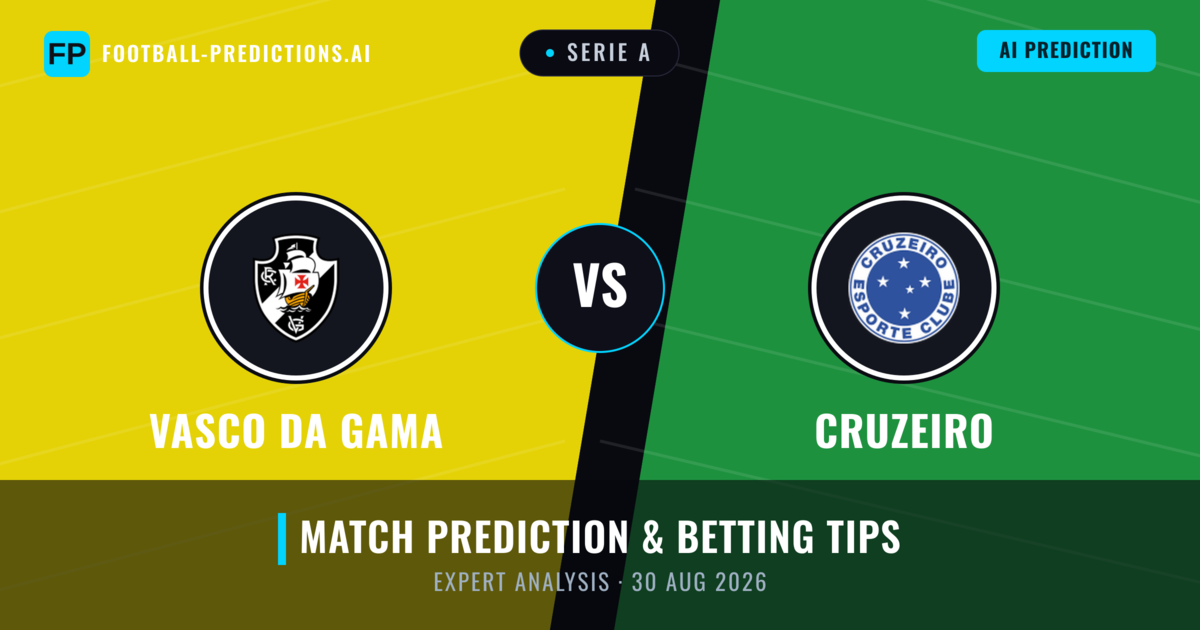 Vasco DA Gama vs Cruzeiro — match prediction & preview