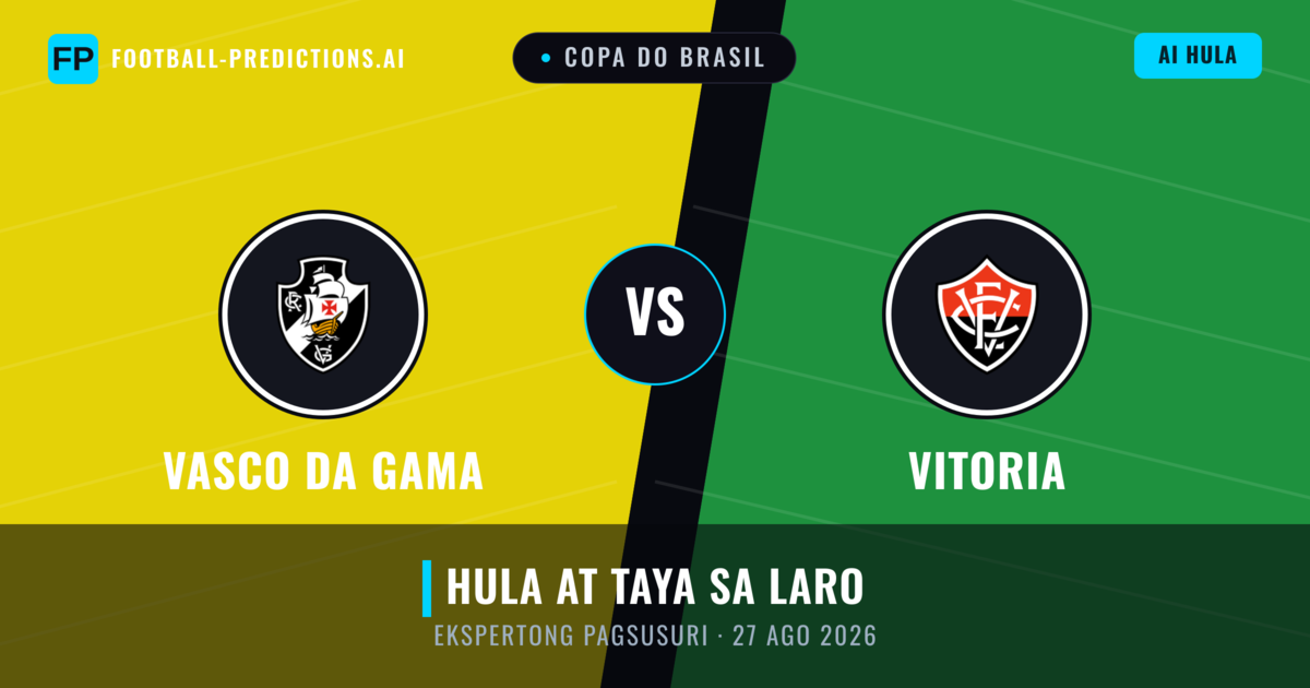 Vasco da Gama vs Vitoria — hula at preview ng laban