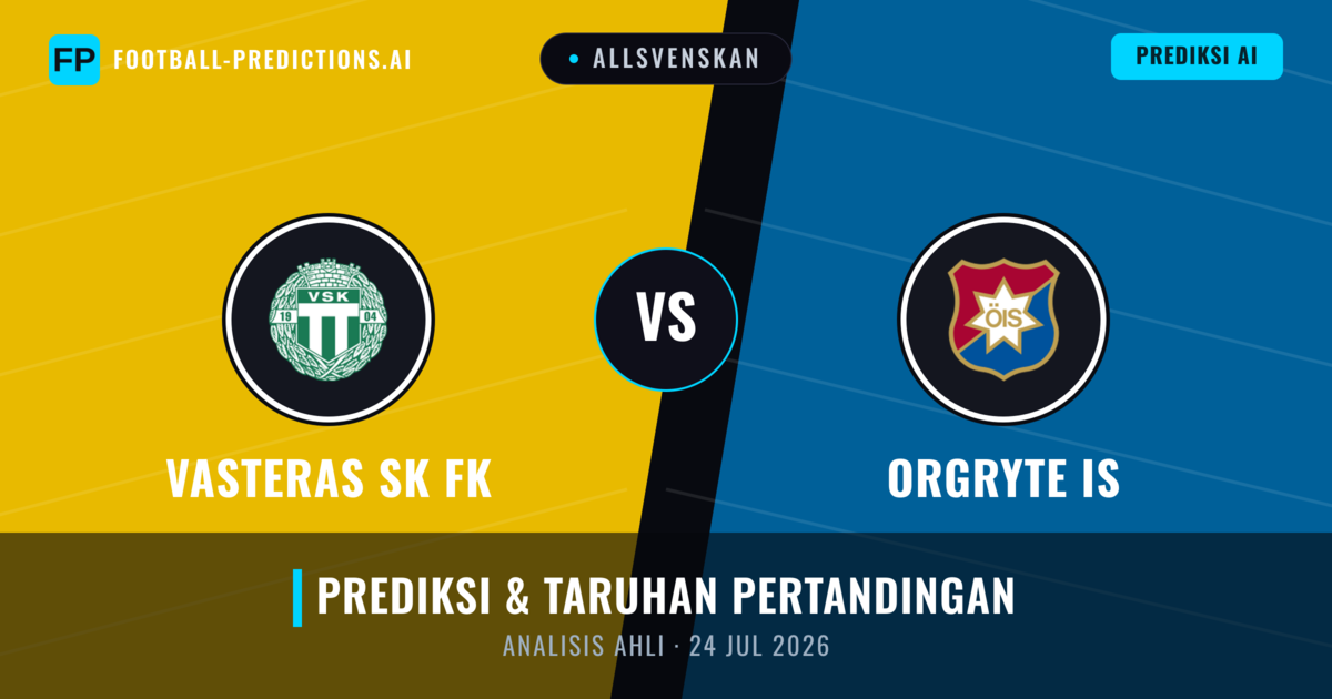 Västerås SK FK vs Örgryte IS — prediksi dan pratinjau pertandingan