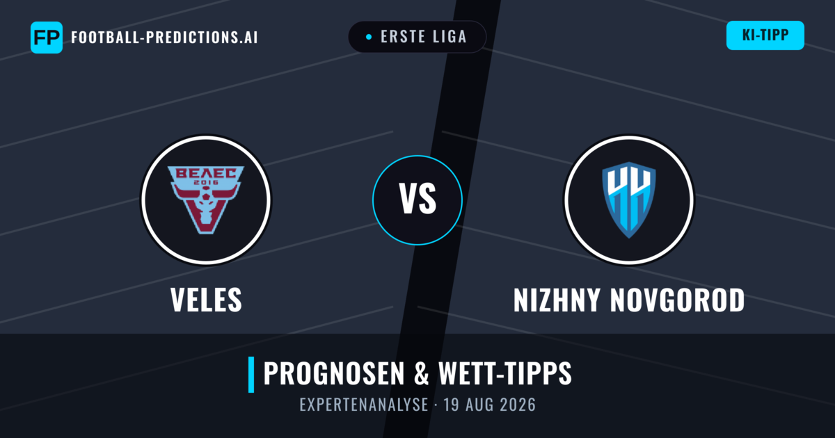 Veles vs Nizhny Novgorod — Prognose und Spielvorschau