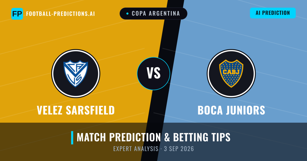 Velez Sarsfield vs Boca Juniors — match prediction & preview
