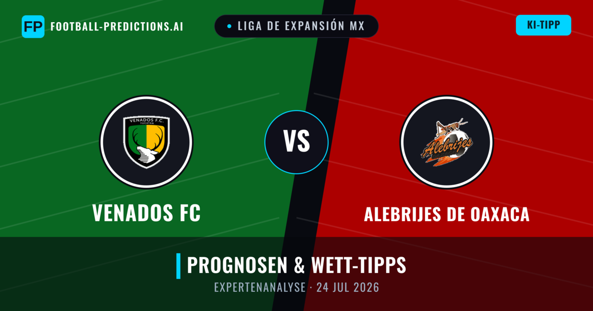 Venados FC vs Alebrijes de Oaxaca — Prognose und Spielvorschau