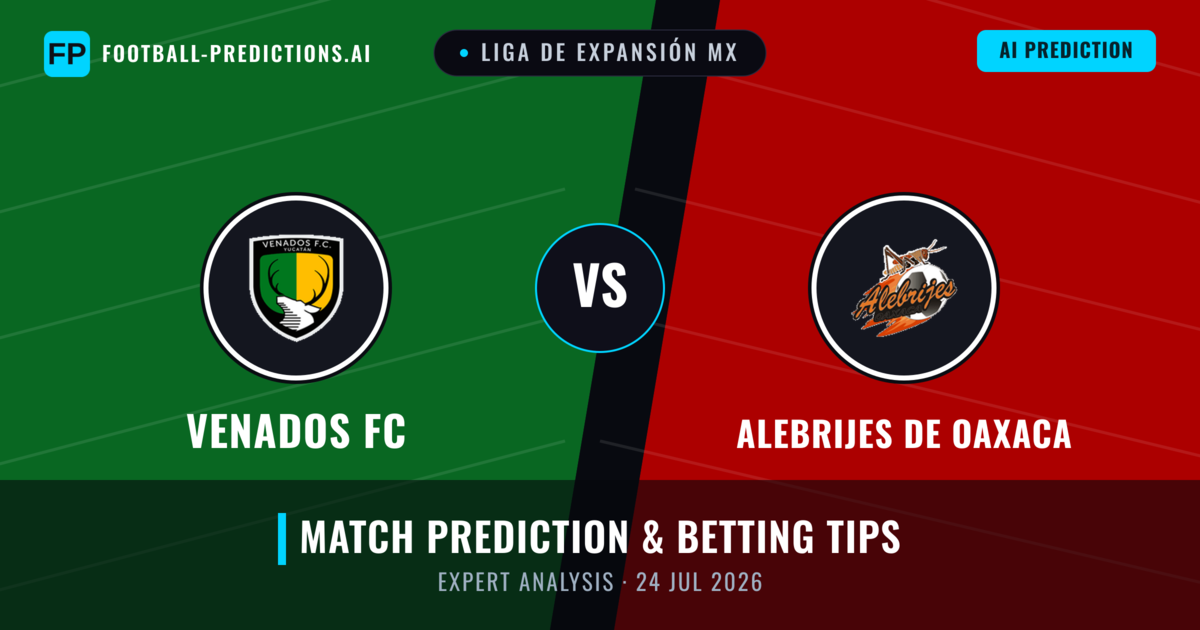 Venados FC vs Alebrijes de Oaxaca — match prediction & preview