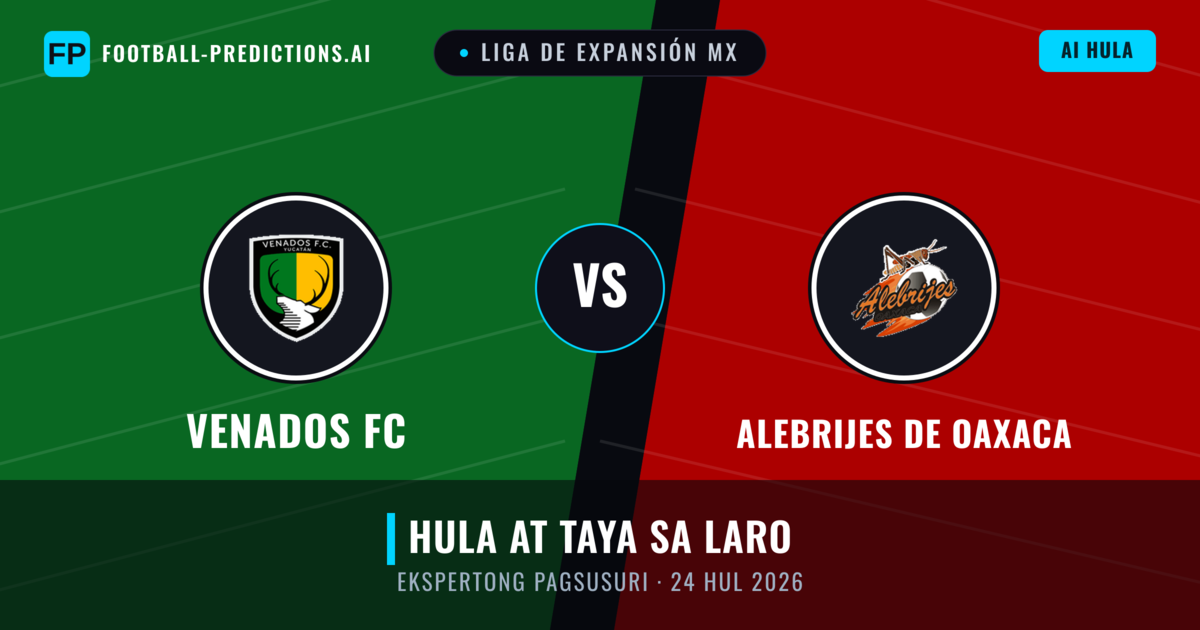 Venados FC vs Alebrijes de Oaxaca — hula at preview ng laban