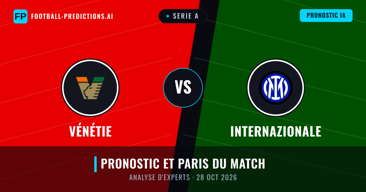 Vénétie vs Internazionale — pronostic et avant-match