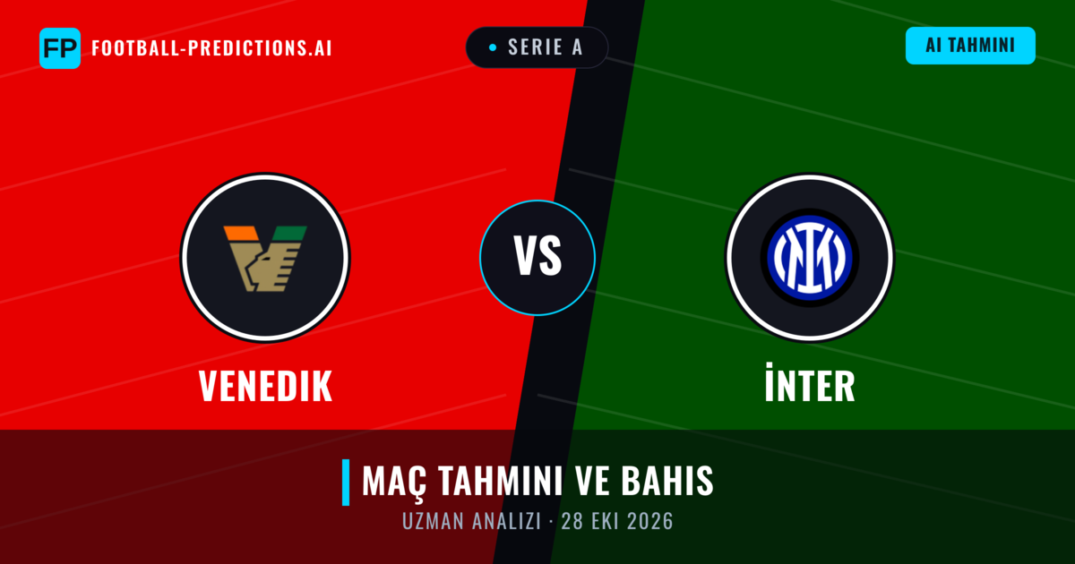 Venedik - İnter — maç tahmini ve önizleme