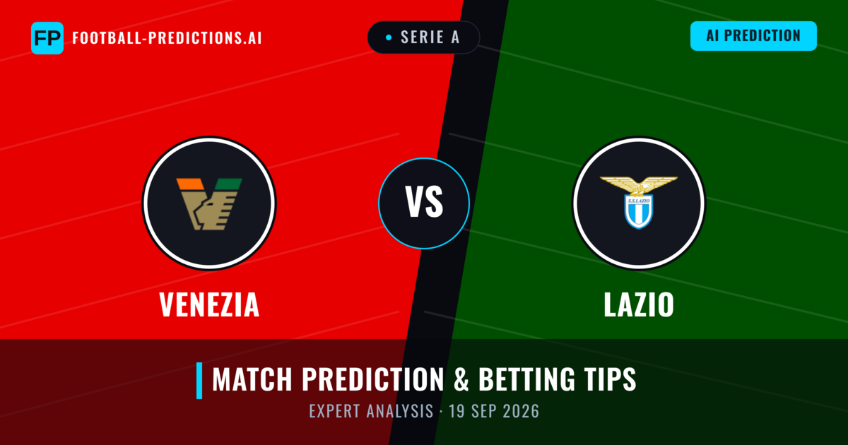 Venezia vs Lazio — match prediction & preview