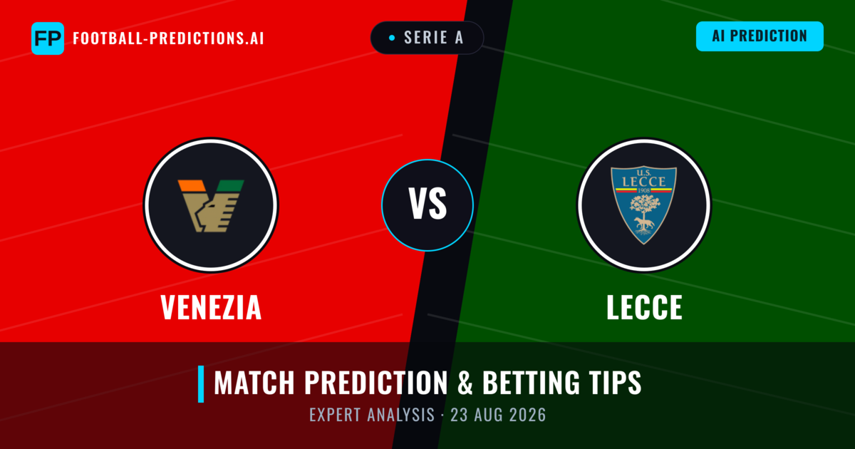 Venezia vs Lecce — match prediction & preview