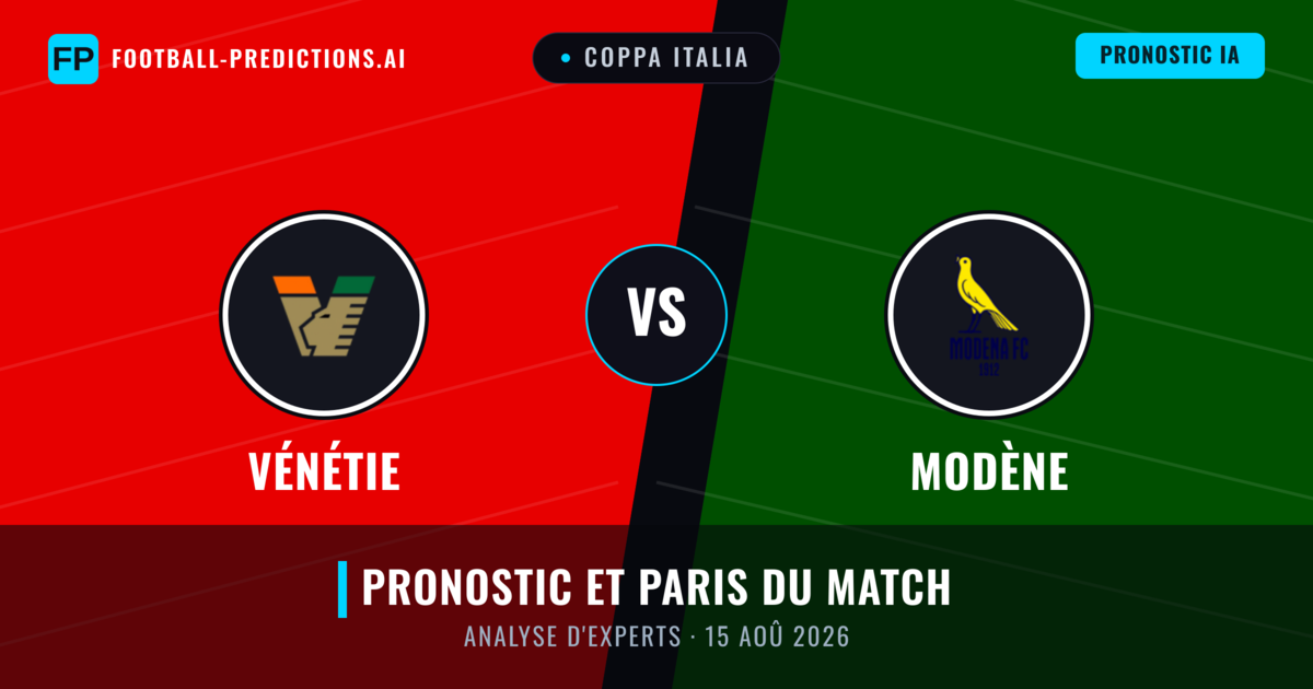 Vénétie vs Modène — pronostic et avant-match