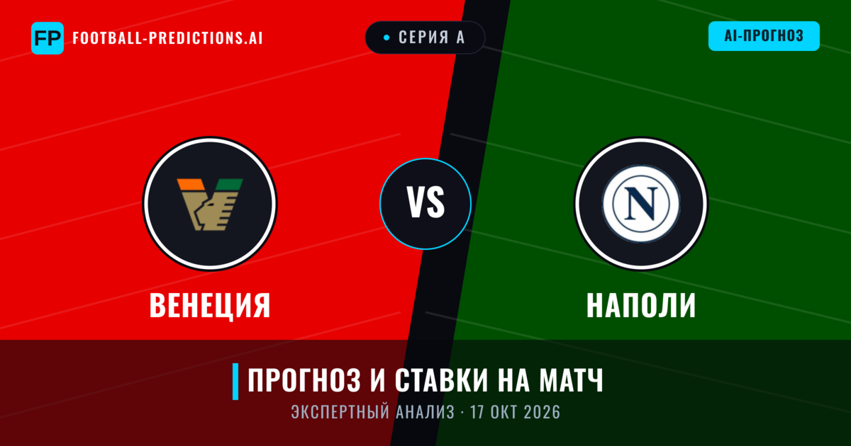 Венеция – Наполи — прогноз и превью матча