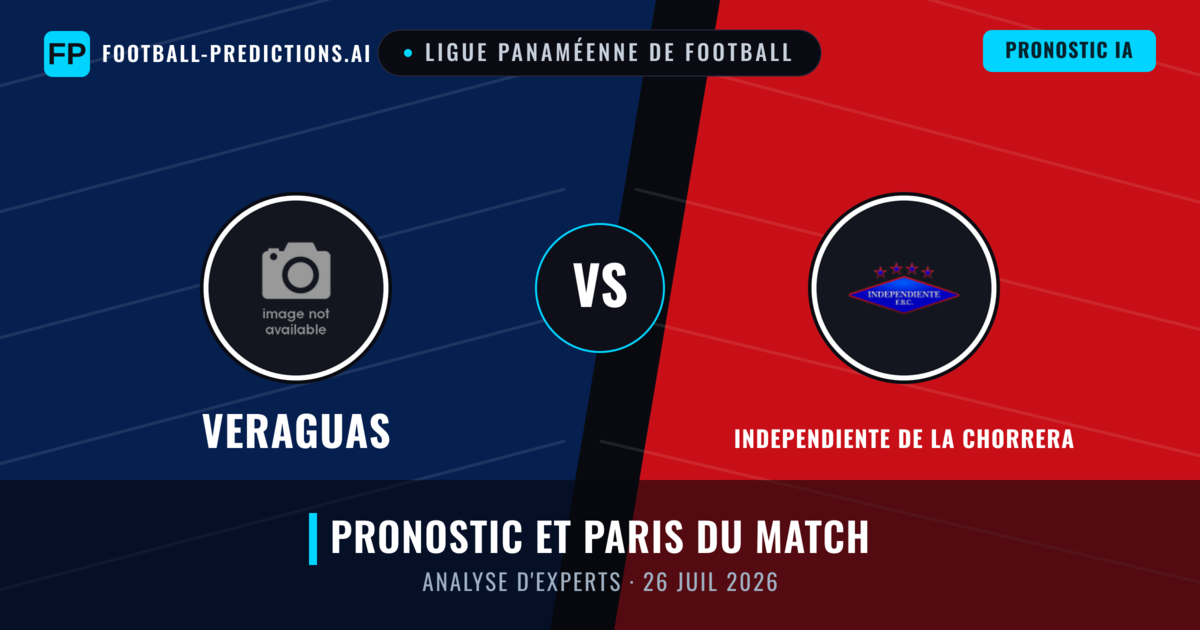 Veraguas vs Independiente de La Chorrera — pronostic et avant-match