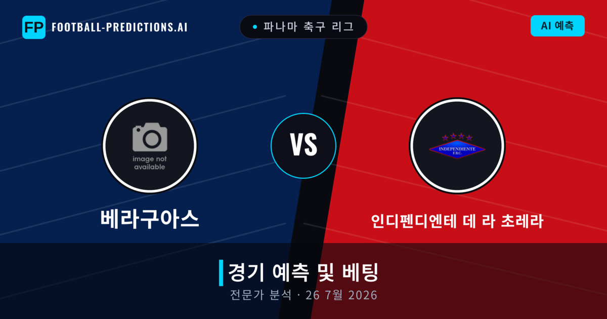 베라구아스 대 인디펜디엔테 데 라 초레라 — 경기 예측 및 프리뷰