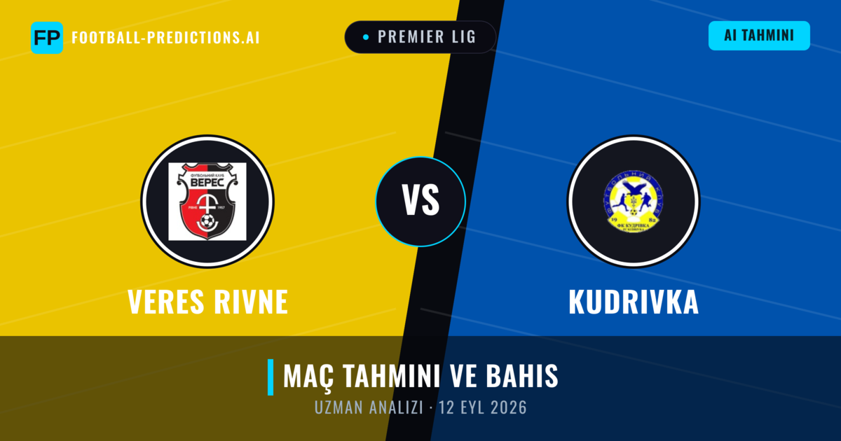 Veres Rivne - Kudrivka — maç tahmini ve önizleme
