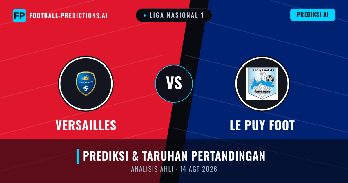 Versailles vs Le Puy Foot — prediksi dan pratinjau pertandingan